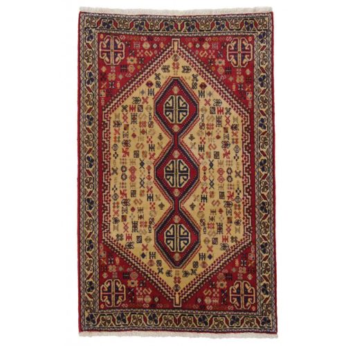 Kézi perzsa szőnyeg Abadeh 76x124 kézi csomózású iráni szőnyeg 