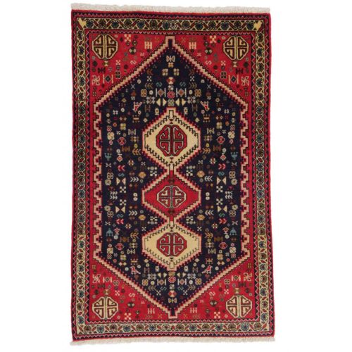 Perzsa szőnyeg Abadeh 74x122 kézi gyapjú szőnyeg 