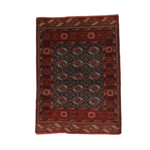 Kézi perzsa szőnyeg Turkhmen 144x156