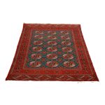 Kézi perzsa szőnyeg Turkhmen 143x195