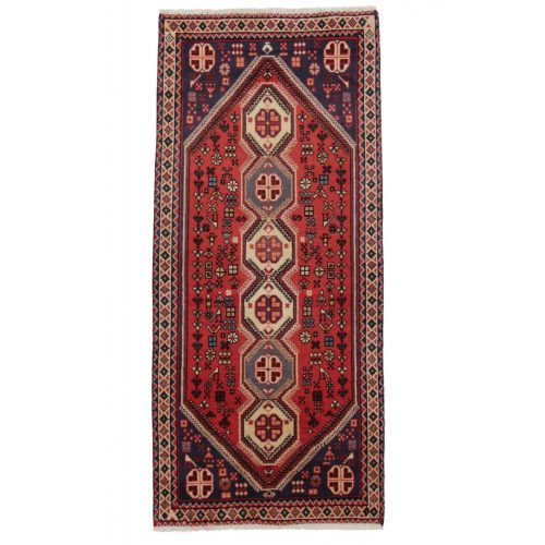 Kézi perzsa szőnyeg Abadeh 65x144 kézi csomózású iráni szőnyeg 