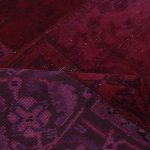 Patchwork szőnyeg lila 165x222 kézi szövésű nappali szőnyeg