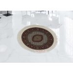 Kerek szőnyeg bézs 100x100 perzsa szőnyeg