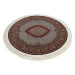 Kerek szőnyeg bézs 150x150 perzsa szőnyeg