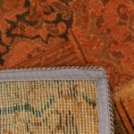 Patchwork szőnyeg narancs 167x236 kézi szövésű nappali szőnyeg