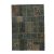 Patchwork szőnyeg zöld 169x238 kézi szövésű nappali szőnyeg