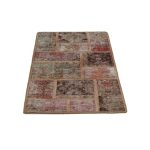 Patchwork szőnyeg színes 70x140 kézi szövésű nappali szőnyeg