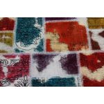 Patchwork szőnyeg színes 100x145 kézi szövésű nappali szőnyeg