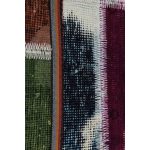 Patchwork szőnyeg színes 100x145 kézi szövésű nappali szőnyeg