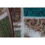 Patchwork szőnyeg színes 100x145 kézi szövésű nappali szőnyeg