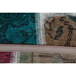 Patchwork szőnyeg színes 100x145 kézi szövésű nappali szőnyeg