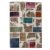 Patchwork szőnyeg színes 100x145 kézi szövésű nappali szőnyeg
