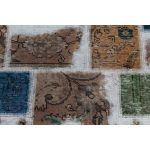 Patchwork szőnyeg színes 100x145 kézi szövésű nappali szőnyeg