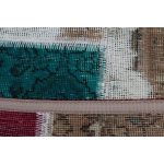 Patchwork szőnyeg színes 100x145 kézi szövésű nappali szőnyeg