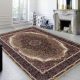 Perzsa szőnyeg barna Kerman 200x300 prémium gépi szőnyeg akrilból