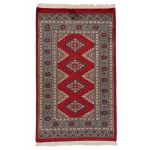 Pakisztáni szőnyeg bordó Jaldar 76x125 kézi csomózású szőnyeg