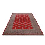 Pakisztáni szőnyeg piros Jaldar 156x248 kézi csomózású szőnyeg