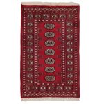 Pakisztáni szőnyeg bordó Bokhara 79x123 kézi csomózású szőnyeg