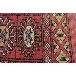 Pakisztáni szőnyeg rózsaszín Bokhara 81x119 kézi csomózású szőnyeg