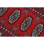 Futószőnyeg bordó Bokhara 65x180 kézi csomózású pakisztáni szőnyeg