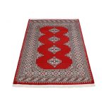 Pakisztáni szőnyeg bordó Jaldar 94x152 kézi csomózású szőnyeg