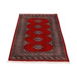 Pakisztáni szőnyeg bordó Jaldar 93x149 kézi csomózású szőnyeg