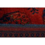 Keleti szőnyeg bordó Elephant Foot 196x298 kézi csomozású Afgán szőnyeg