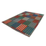 Kilim szőnyeg 301x207 kézi szövésű afgán gyapjú kilim