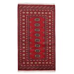 Pakisztáni szőnyeg bordó Bokhara 96x162 kézi szőnyeg