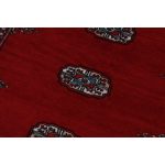 Pakisztáni szőnyeg bordó Bokhara 96x155 kézi csomózású szőnyeg