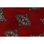 Pakisztáni szőnyeg bordó Jaldar 93x146 kézi csomózású szőnyeg