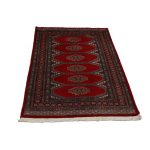 Pakisztáni szőnyeg bordó Jaldar 91x160 kézi csomózású szőnyeg