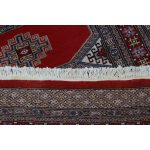 Pakisztáni szőnyeg bordó Jaldar 91x160 kézi csomózású szőnyeg