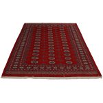 Pakisztáni szőnyeg bordó Bokhara 169x223 kézi csomózású nappali szőnyeg
