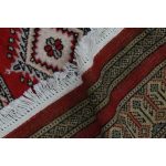 Pakisztáni szőnyeg bordó Jaldar 168x259 kézi csomózású nappali szőnyeg