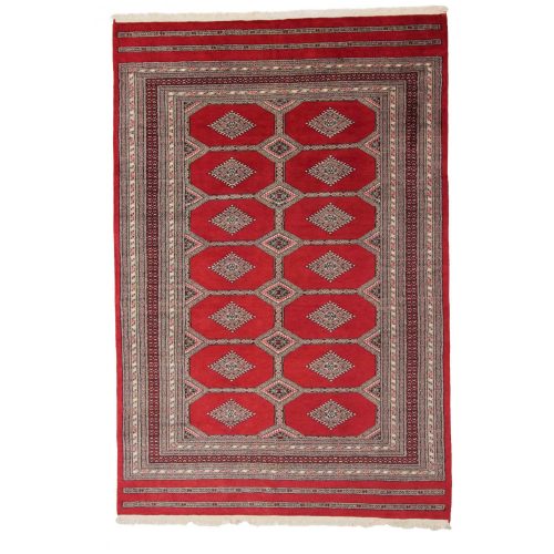 Pakisztáni szőnyeg bordó Jaldar 169x250 kézi csomózású nappali szőnyeg