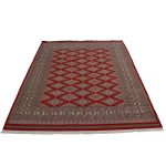 Pakisztáni szőnyeg bordó Jaldar 170x230 kézi csomózású nappali szőnyeg