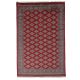 Pakisztáni szőnyeg bordó Jaldar 198x302 kézi csomózású nappali szőnyeg