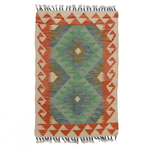 Kilim szőnyeg Chobi 63x94 kézi szövésű afgán gyapjú kilim