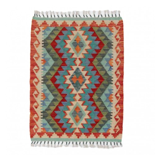 Kilim szőnyeg Chobi 65x85 kézi szövésű afgán gyapjú kilim