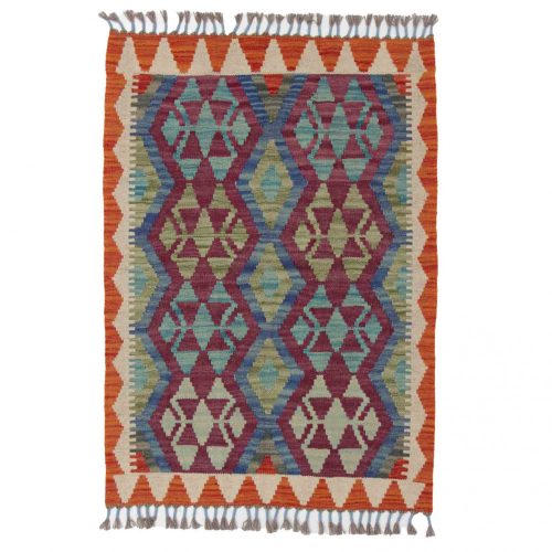 Kilim szőnyeg Chobi 84x118 kézi szövésű afgán gyapjú kilim