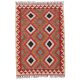 Chobi Kilim szőnyeg 84x118 kézi szövésű afgán gyapjú kilim