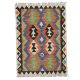 Chobi Kilim szőnyeg 87x118 kézi szövésű afgán gyapjú kilim