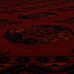 Afgán szőnyeg bordó Ersari 207x301 kézi csomózású keleti szőnyeg