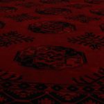 Afgán szőnyeg bordó Ersari 202x294 kézi csomózású keleti szőnyeg