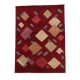 Gyapjú szőnyeg színes Aikat 149x203 kézi modern szőnyeg THSZ