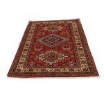 Kazak szőnyeg 187x119 színes kézi csomózású keleti szőnyeg