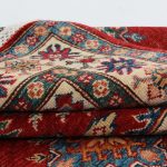 Kazak szőnyeg 170x124 színes kézi csomózású keleti szőnyeg