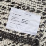 Vastag szőnyeg gyapjúból Rustic 70x130 szövött szőnyeg