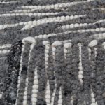 Vastag gyapjú szőnyeg Rustic 70x135 szövött szőnyeg